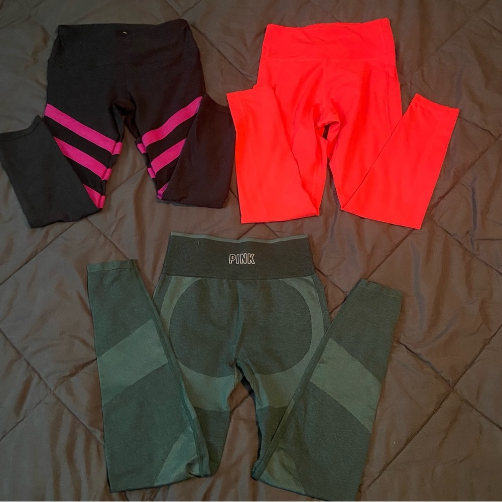 Athletic workout leggings bundle